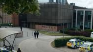 A Stockport police station still from Missing You (Image via youtube/@Netflix)